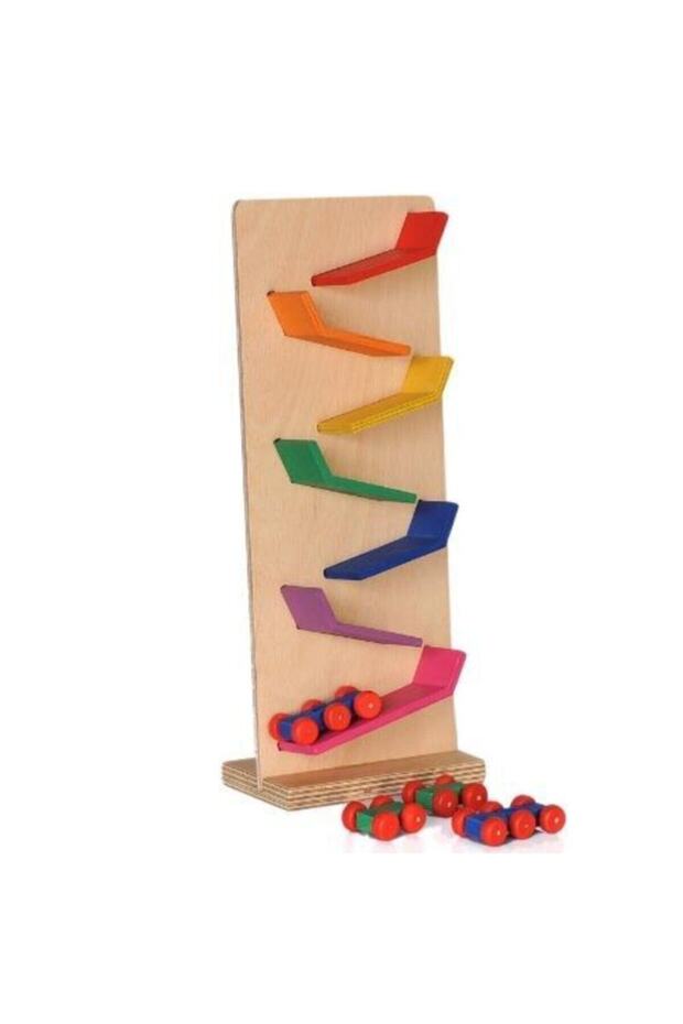 Ahşap Kayan Arabalar Seti - 3