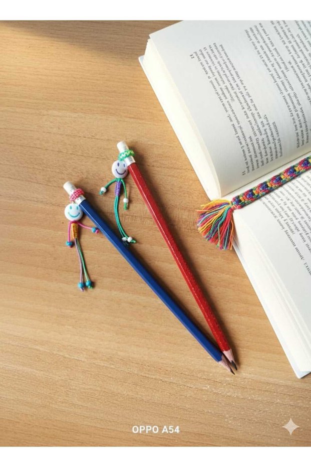 Gift decorated pencil models with garbage man character 2-piece