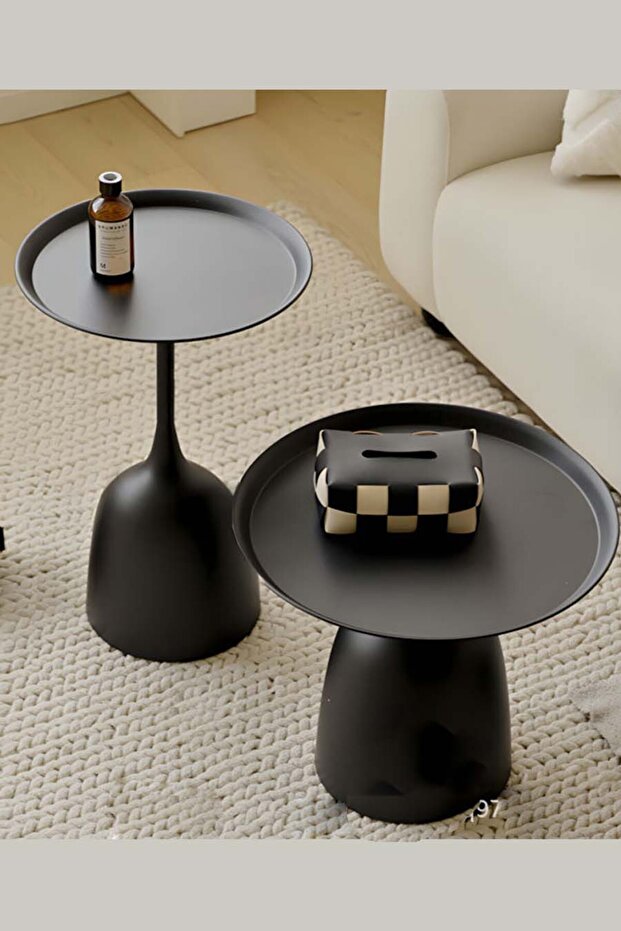 طاولات قهوة جانبية متعددة الاستخدامات - 1