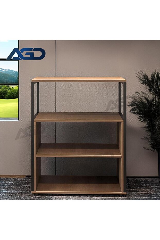 Console Entry Table, Coffee Corner Table, 4-Shelf Side Table Meets All Your Needs 70*40*88 cm - Brow - 6