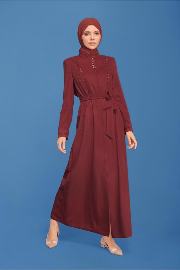 Embroidered Beaded Pardesu 10219