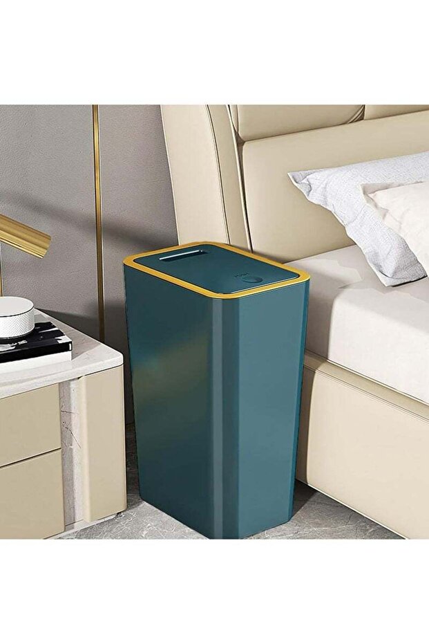 Trash Can with Lid, Garbage Can, Trash Can with Lid, Multipurpose Trash Bin with Lid, Waste Basket - 3