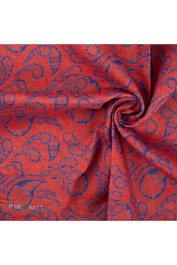 Natural Patterned Scarf - 2