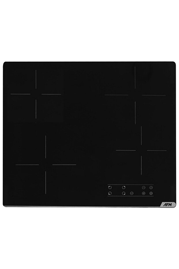 ve AFM Tech Marka / Antrasit Elektrikli Vitro. Sessiz Ankastre Set (D079-SA + V6-04 + FM7710) - 3