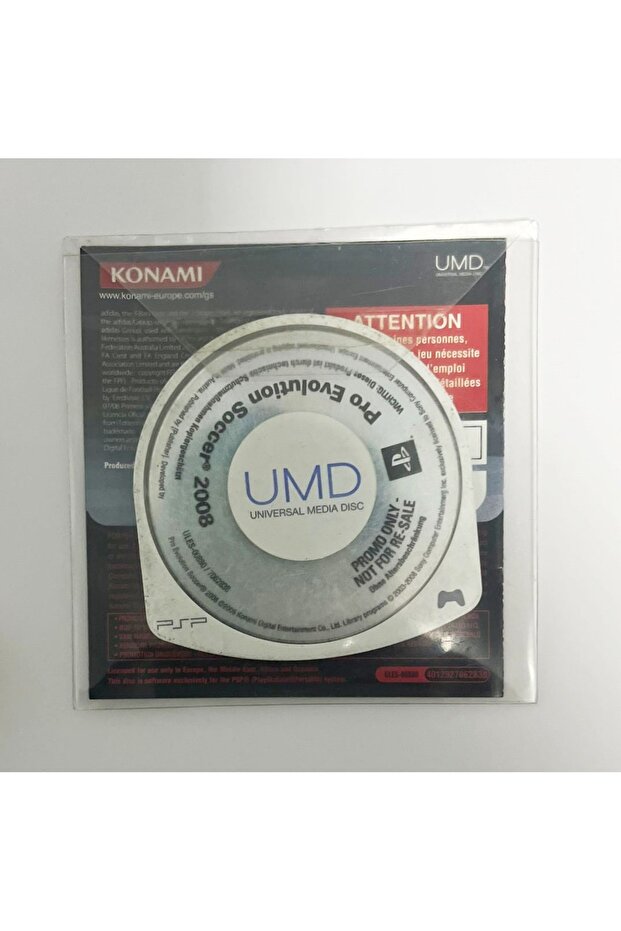 Pro Evolution Soccer 2008 Kutusuz UMD Disk PSP Oyunu - 6