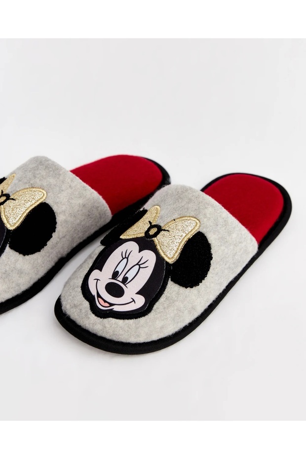 Mickey Renkli Ev Terliği - 2