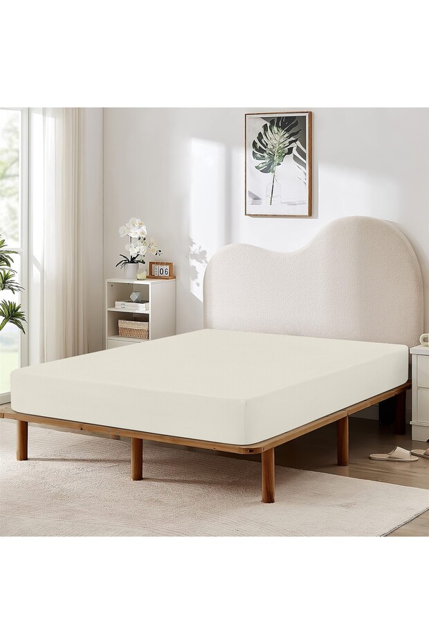 100% Cotton Combed Elastic Sheet - 2