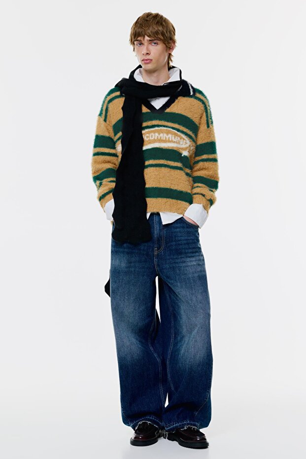 STWD çizgili triko polo - 3