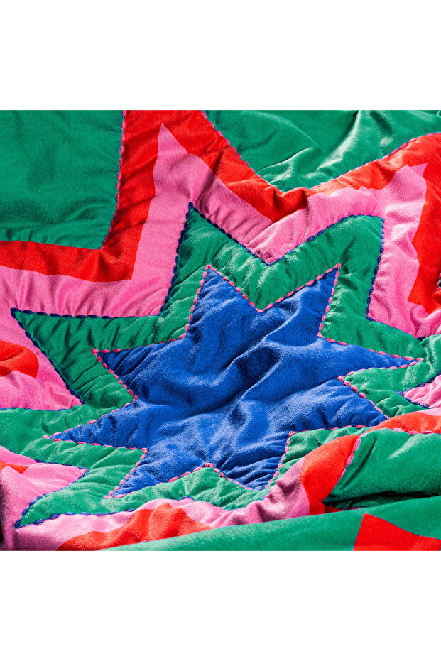 Hansı Kapitoneli Yatak Örtüsü Seti 240x260 Cm Yeşil - 7