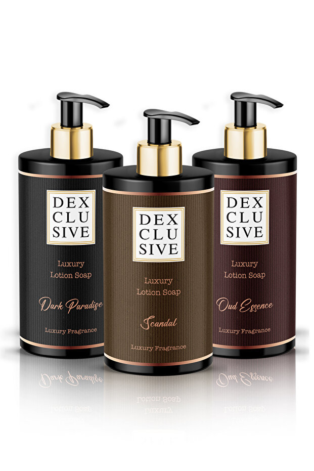 Luxury Liquid Soap with Lotion Scandal 400 ml X 3 Pieces