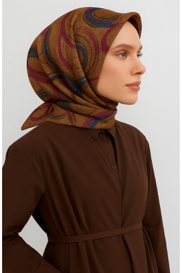 Twill Ipek Eşarp - 1