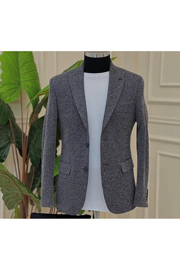 Erkek blazer tek ceket - 1