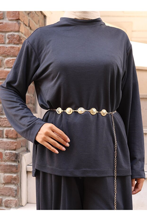 ΣΕΤ ΜΠΛΟΥΖΑ ΚΑΙ ΠΑΝΤΕΛΟΝΙ - Ανθρακί - - 6