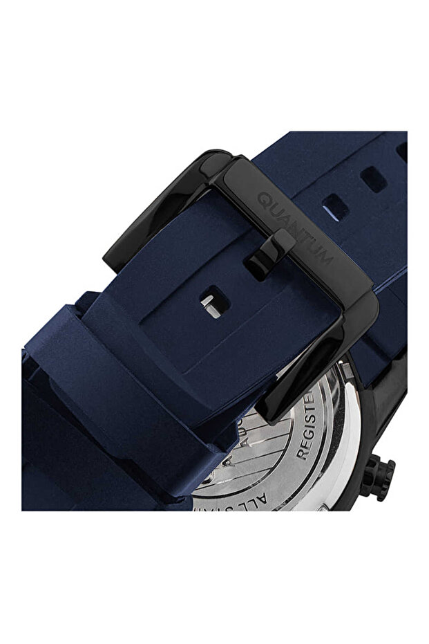 ساعة رجالية متعددة الوظائف بمينا أزرق داكن - ADG678.699 - 3