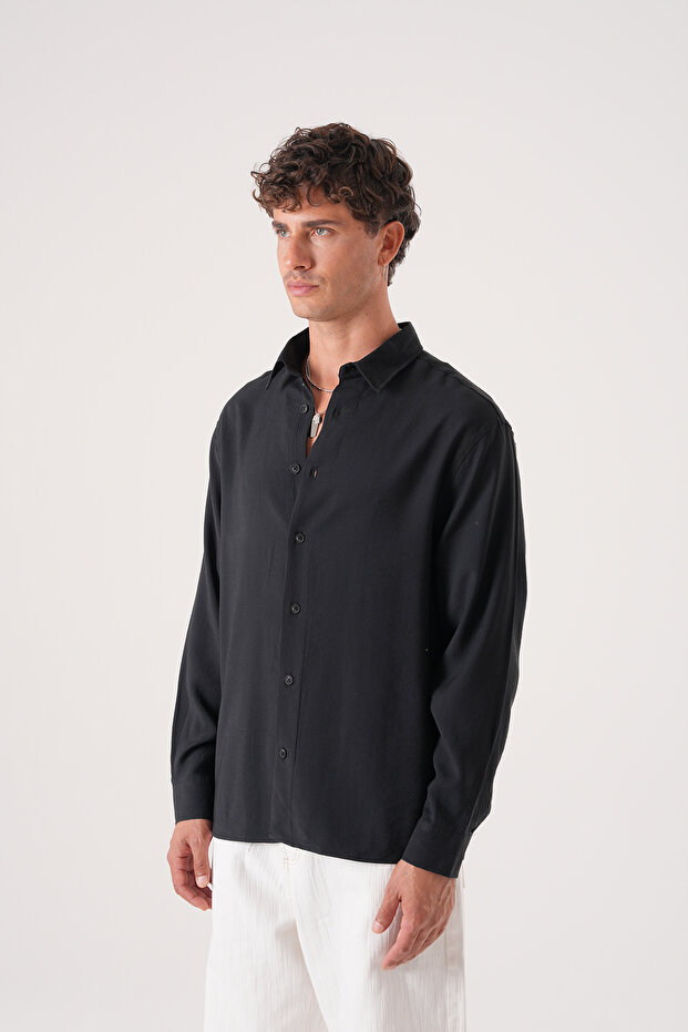 Regular Fit Essential Gömlek - 2