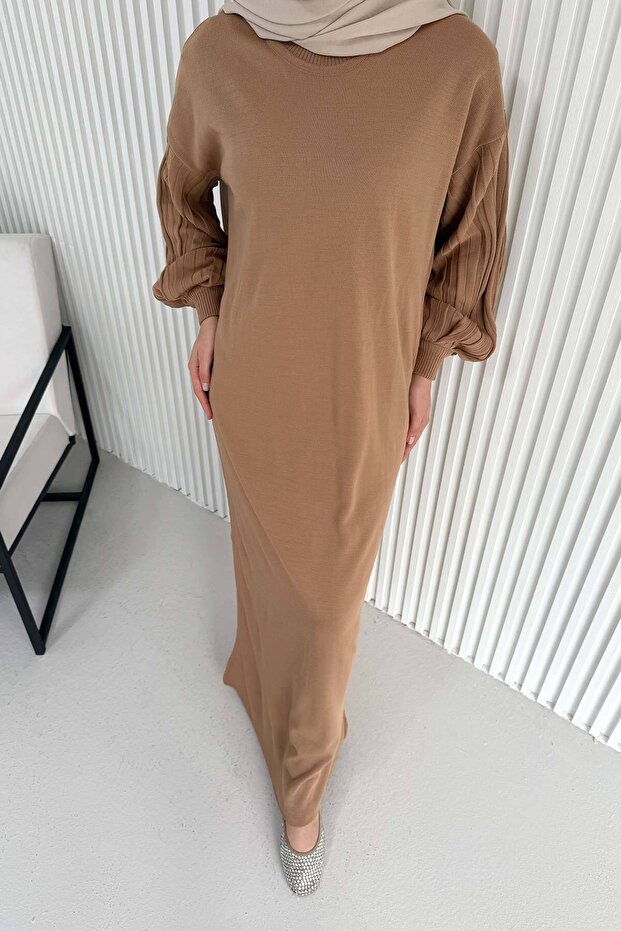 Basic Triko Elbise 70-2421 - 9