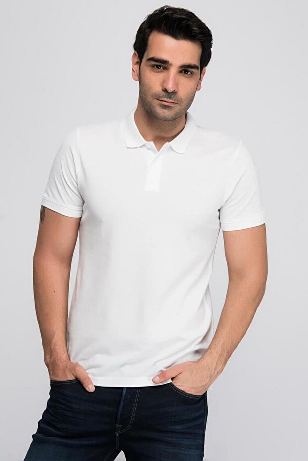 Pánské tričko Jack Jones Basic Polo 12136516 - 1
