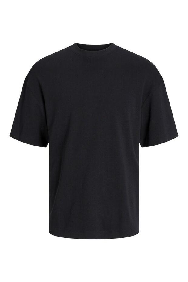 Jjeurban Edge Tee Ss O-Neck Black Men's T-Shirt 12254412