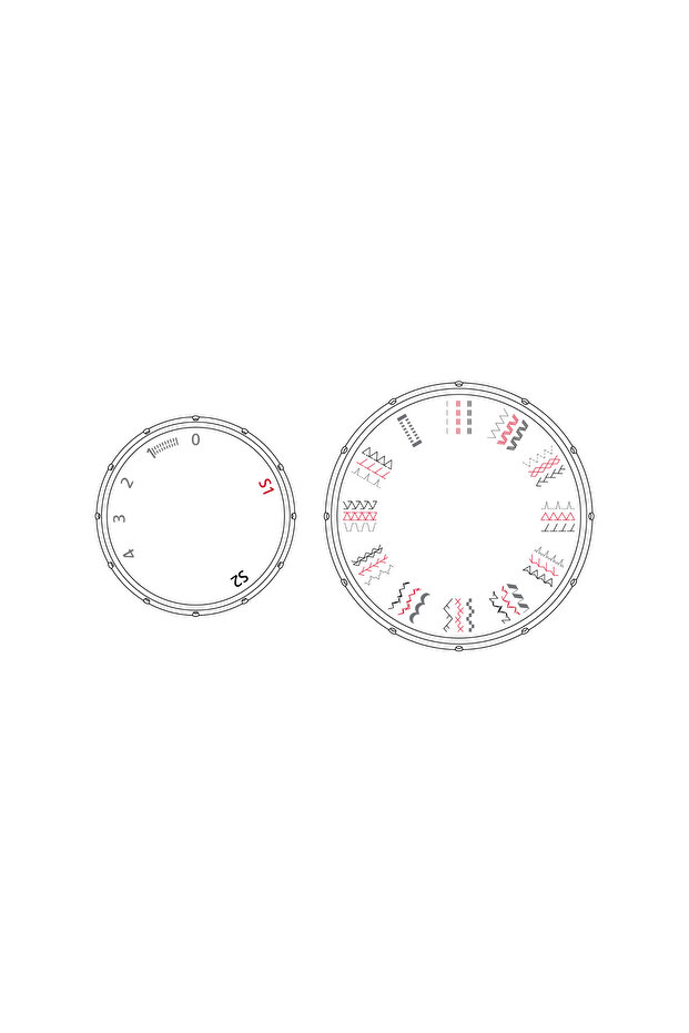 Anna Ev Tipi Dikiş Makinesi 32 Dikiş Programlı (DİSTRİBÜTÖR GARANTİLİ) - 6