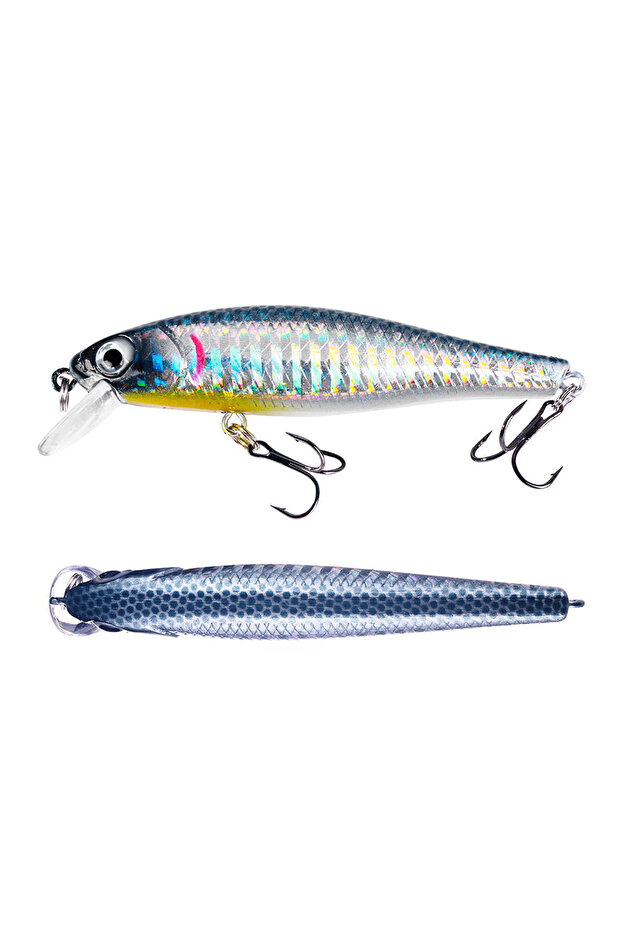 7 Minnow Crank Wobbler Jerkbait Fishing Lure 8.8Cm 9G Isca Artificial Carkbait Swimbait Tackle for .