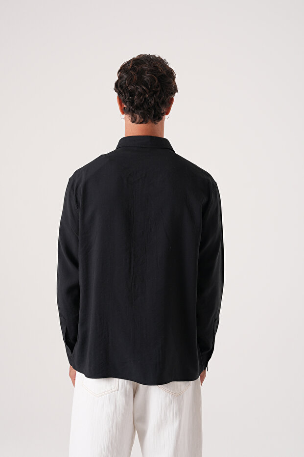 Regular Fit Essential Gömlek - 4