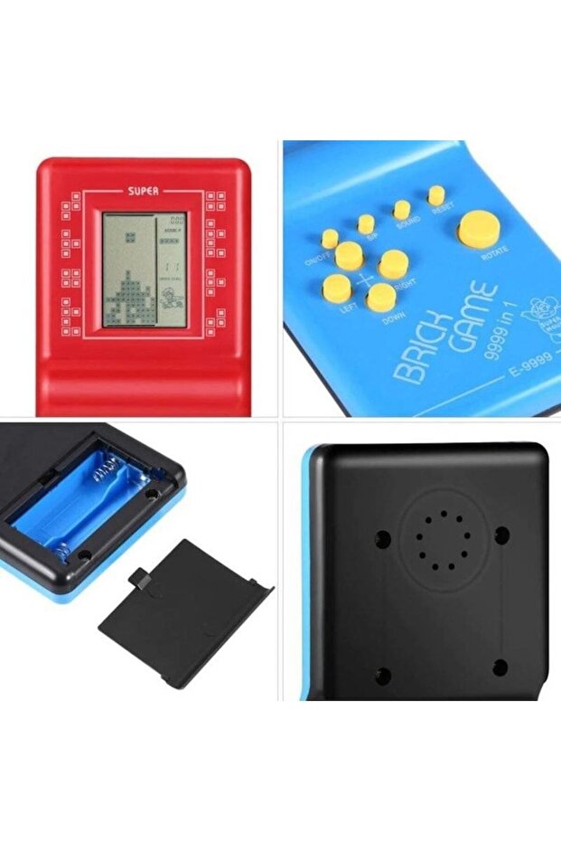 Tetris Game, Interlook, 9999 games, Plastic, Red - 2