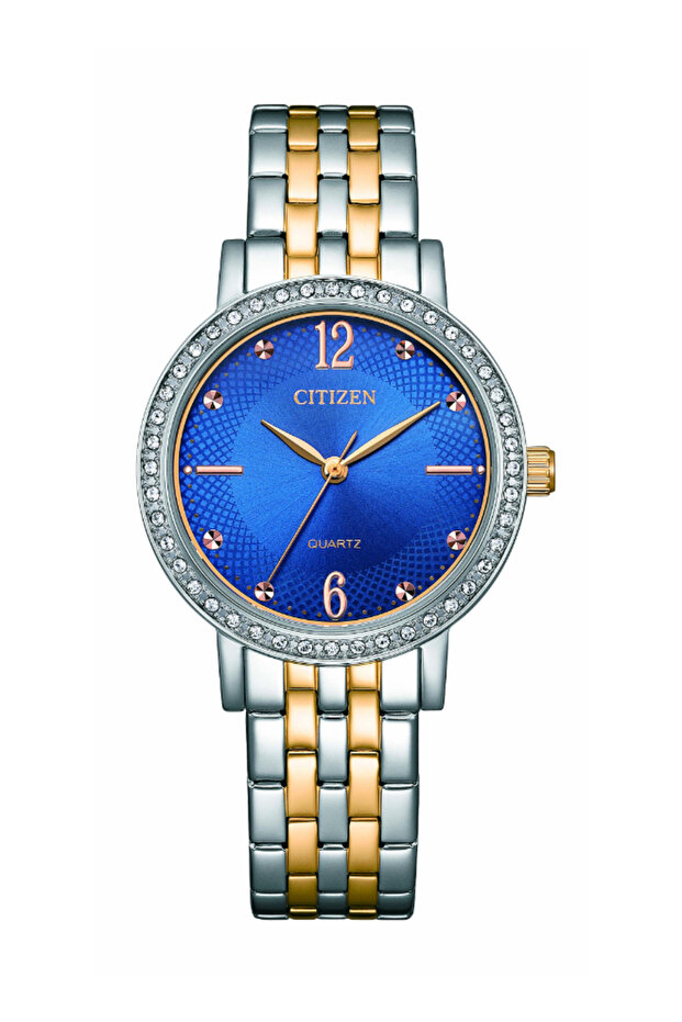 Women's Analog Blue Dial Watch - EL3106-59L