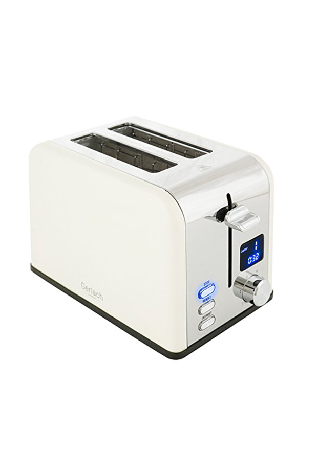 GERLACH GL 3221 CREAM TOASTER WITH LCD DISPLAY - 2