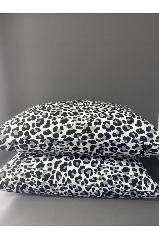 غطاء وسادة منقوش (قطعتان) 50x70 سم - 4