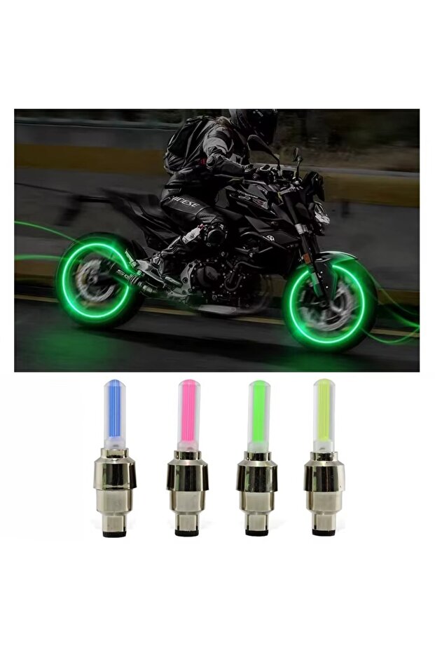 Waterproof LED Lighted Wheel Covers - 2