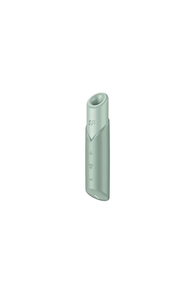 Stimulator clitoridian, discret, verde