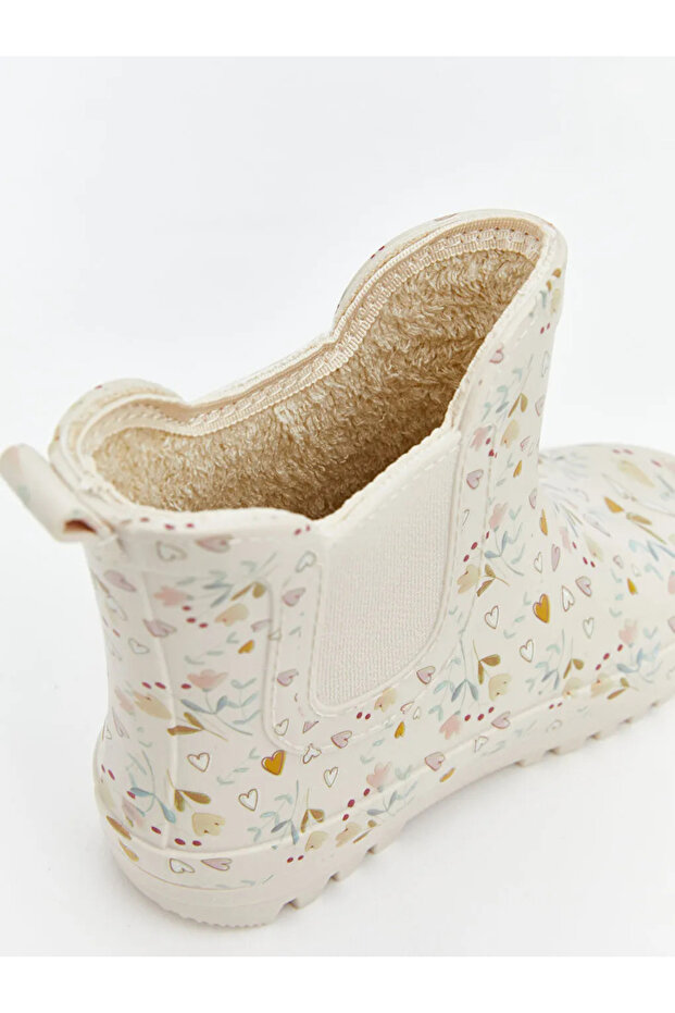 YağızEgeStore'den / Desenli Kız Bebek Yağmur Botu - 5