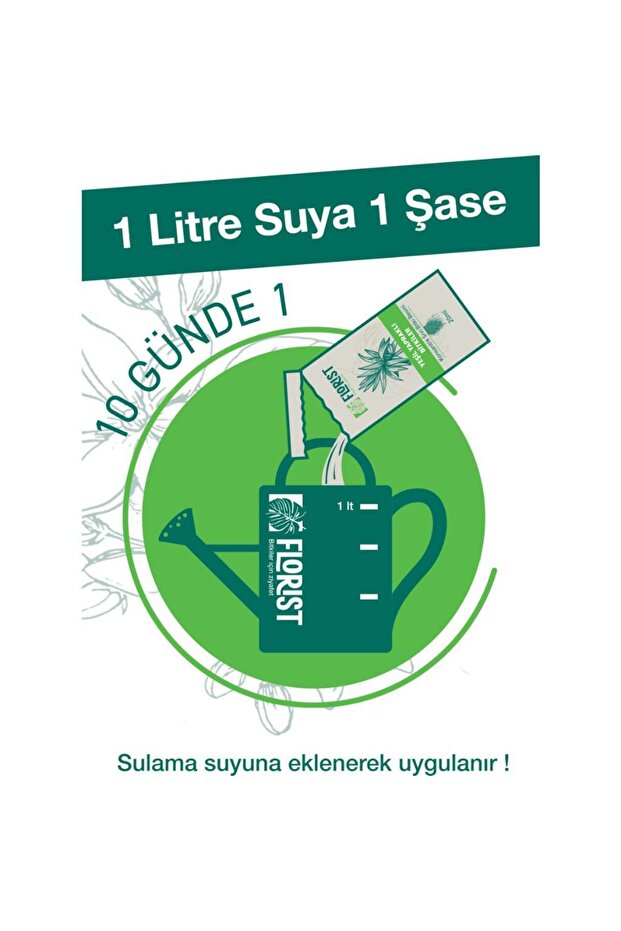 Yeşil Yapraklı Bitkiler Sıvı Konsantre Bitki Besini - 2