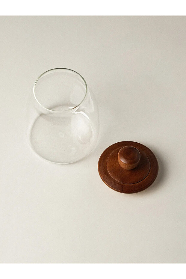 Löv Akasya Cam Kavanoz (950 ml) - 3