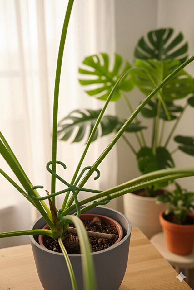 Bitki Gövde Destek Ve Sabitleme Klipsi Dikey Büyüme İçin Pratik Bitki Tutucu 4 Lü Set - 2