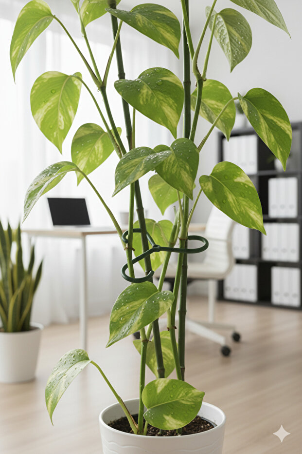 Bitki Gövde Destek Ve Sabitleme Klipsi Dikey Büyüme İçin Pratik Bitki Tutucu 4 Lü Set - 5