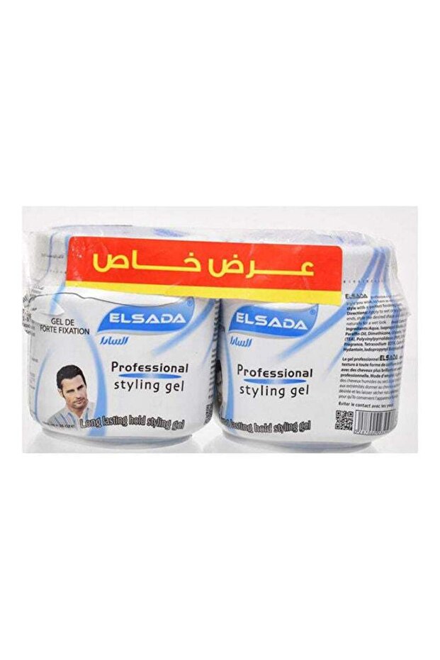 جل تصفيف احترافي، قطعتين، متعدد الألوان، 1000 مل
