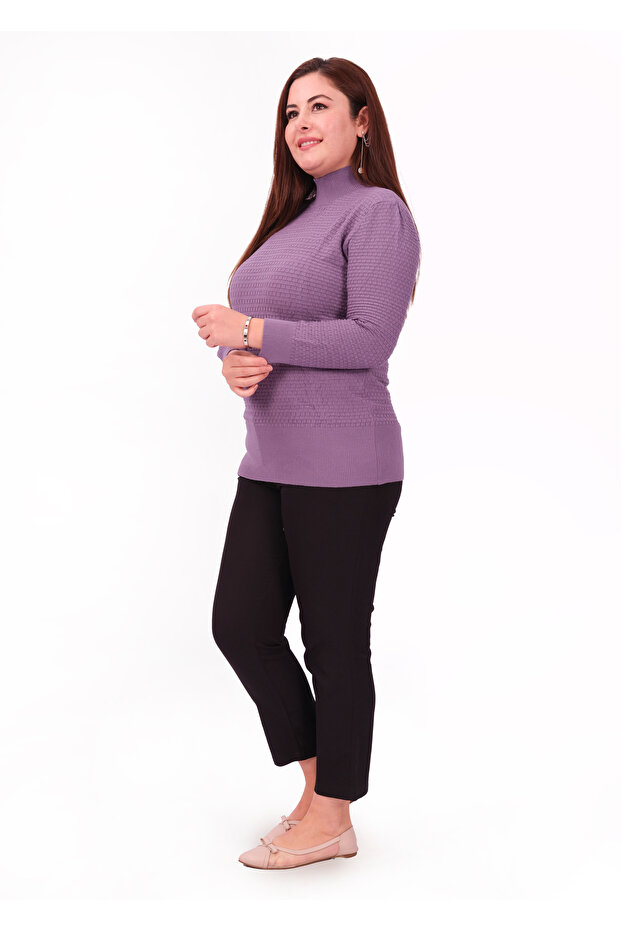 Premium Pamuklu Balıkçı Yaka Kazak - 2