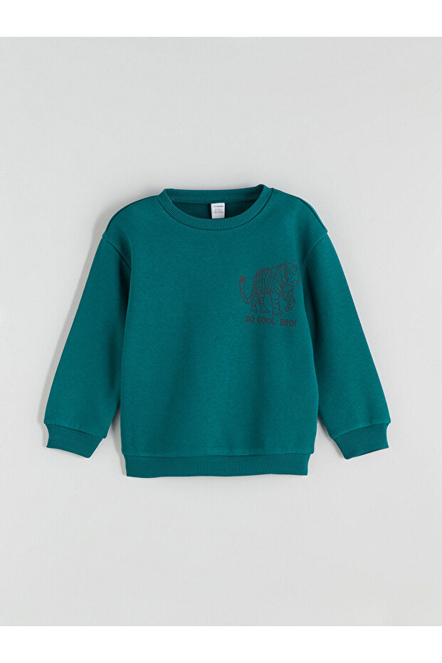 Peak New Season Printed Boys' Sweatshirt