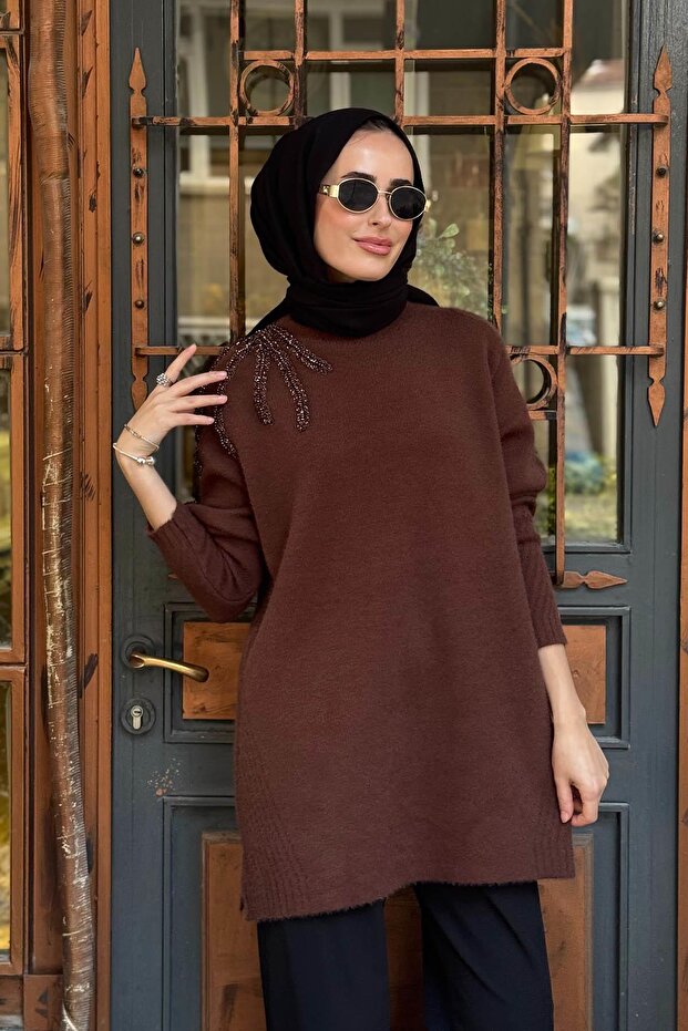 Triko Tunik MA30.06 Kahve - 3