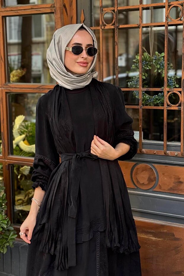 Elbise 38818 Siyah - 3