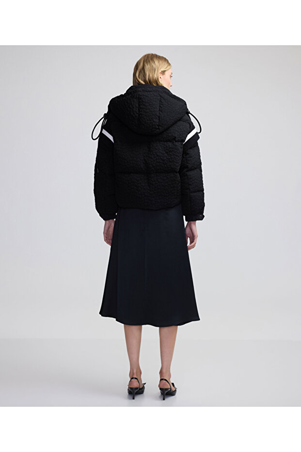 Jakarlı şişme mont - 6