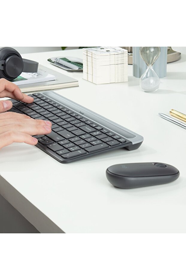 Wireless Keyboard and Mouse Combo MK470 GRAPHITE - 7