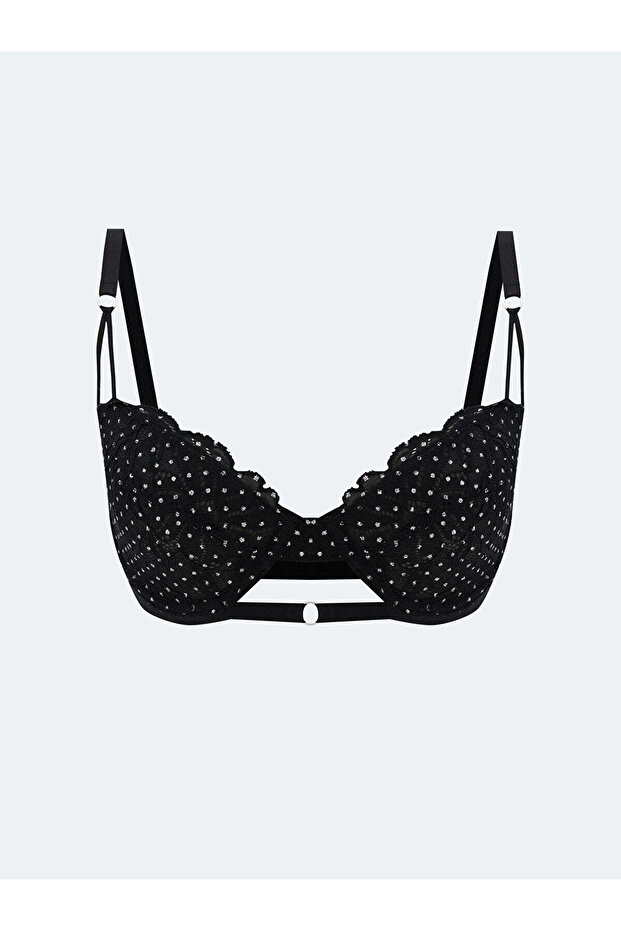 Ozmarka New Season Underwire Unpadded Polka Dot T-Shirt Bra