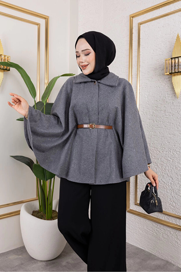 معطف تيسيتير - رمادي