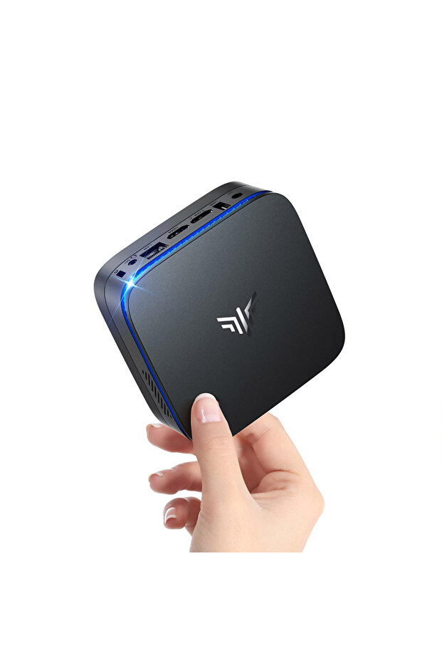 AK1 PLUS Intel N100 8GB DDR4 256GB NVMe 2*HDMI 2*3.0USB 2*2.0USBWifi5BT4.2 W11 Pro Mini Pc - 3