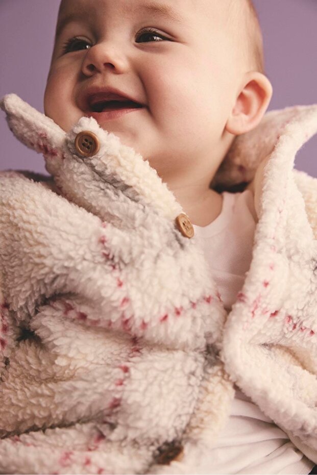 Checked Borg Shacket - 3