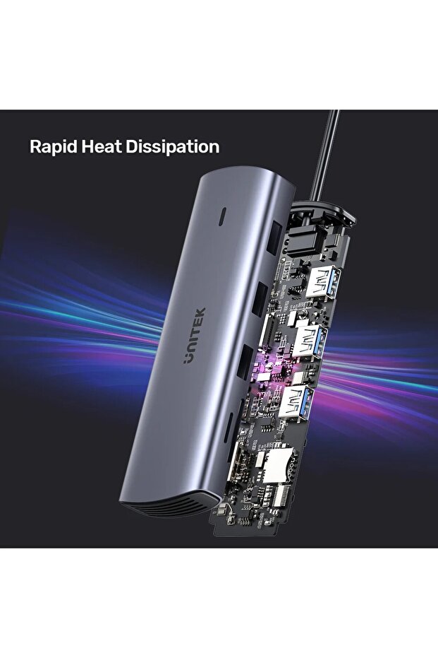 Usb-C 9in1 Universal Compatible Dock Station (D1113A) - 6