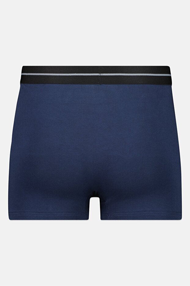 Men 3 Pack Solid Trunks, Multicolor - 4