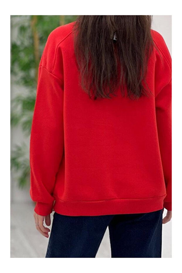 البلوز اللون الصلبة - 2